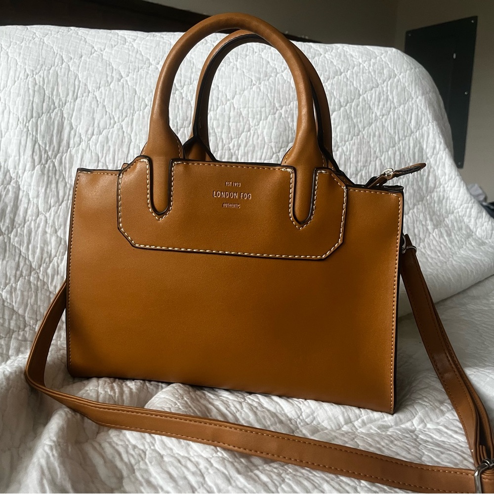 London Fog Women's Tan Handbag